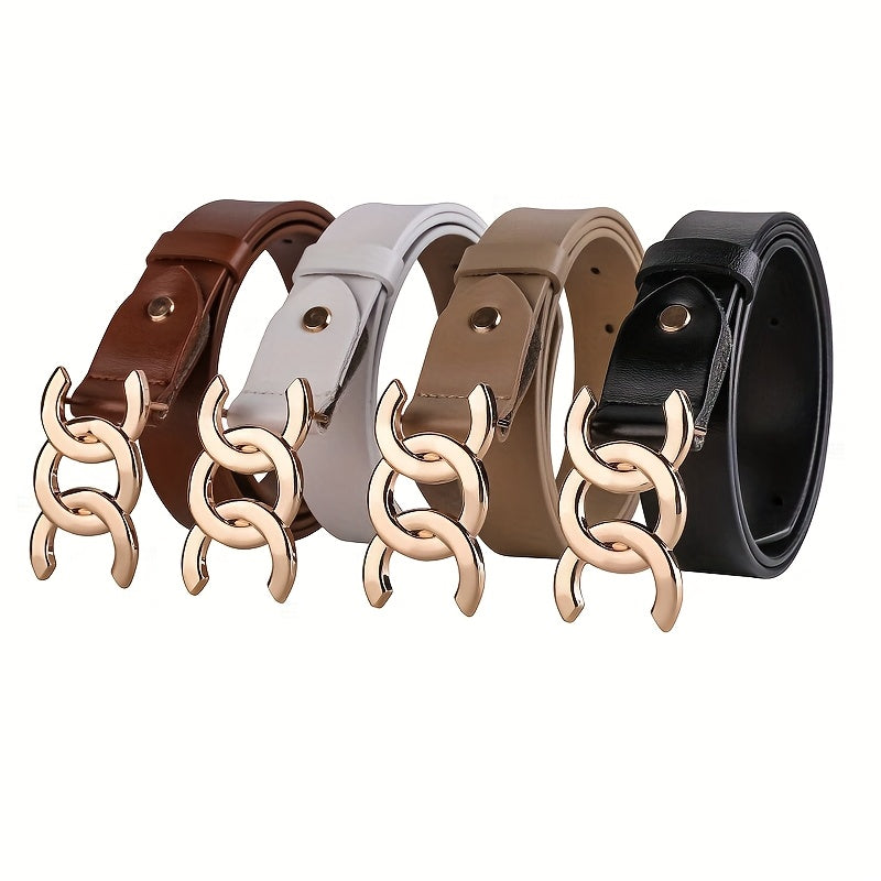 Double Ring Buckle Women’s Belt