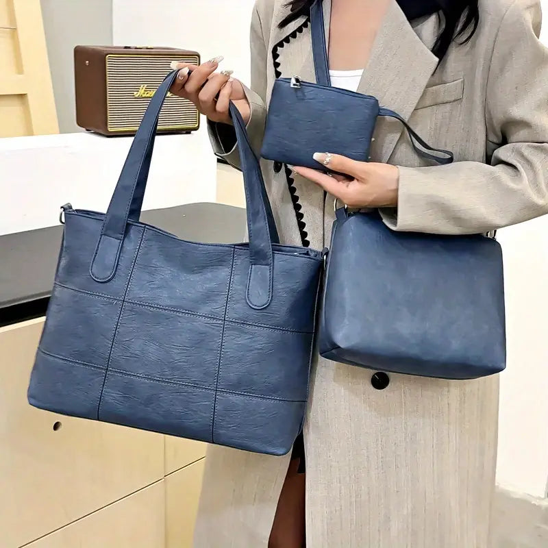 Shoulder Bag Set - 3-in-1