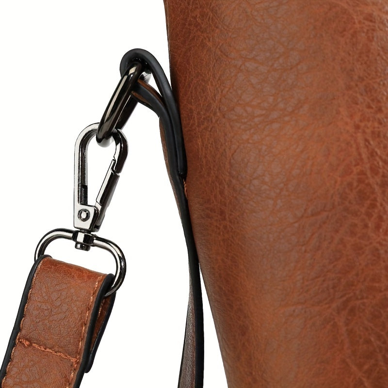 Women's Faux Leather Tote Bag