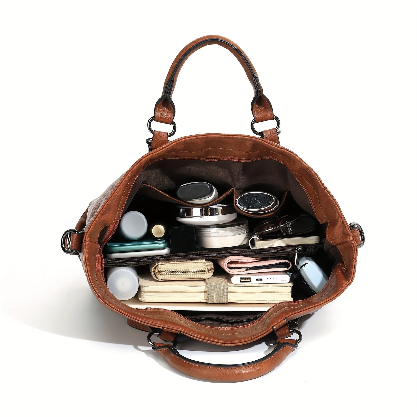 Women's Faux Leather Tote Bag