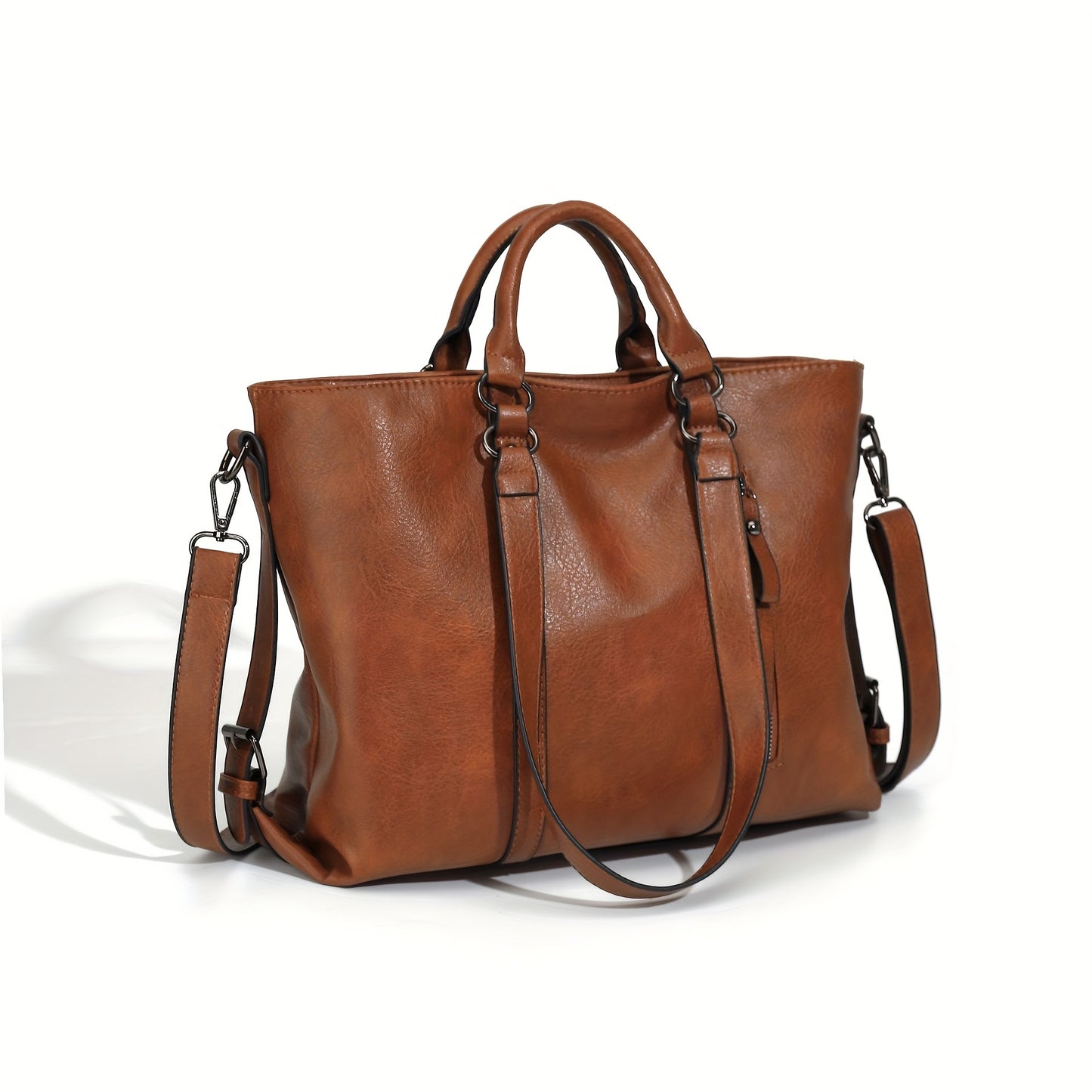 Women's Faux Leather Tote Bag