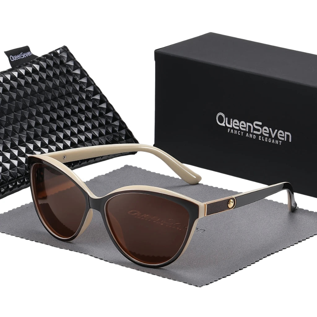 Queen Seven Polarized Cat-Eye Sunglasses