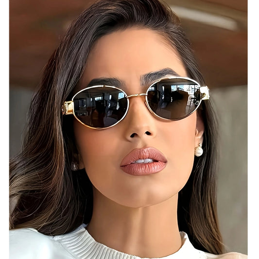 Oval Fashion Glasses - 2PCs