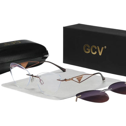 GCV Glasses with Solar Clip-On