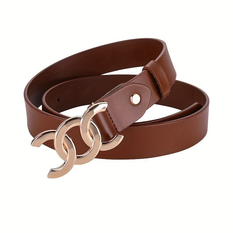 Double Ring Buckle Women’s Belt