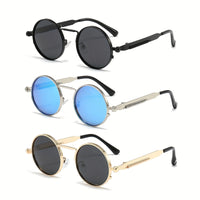Black frame gray + Silvery frame blue + Golden frame gray