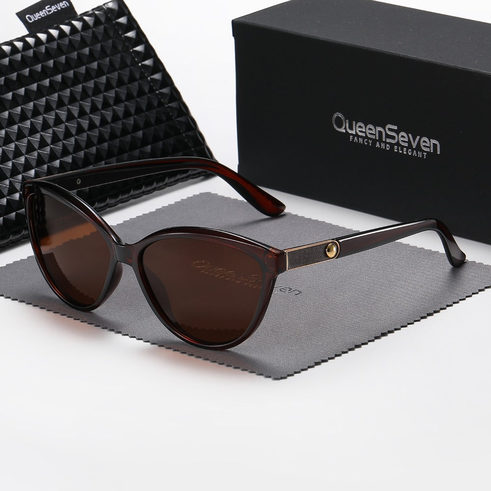 Queen Seven Polarized Cat-Eye Sunglasses