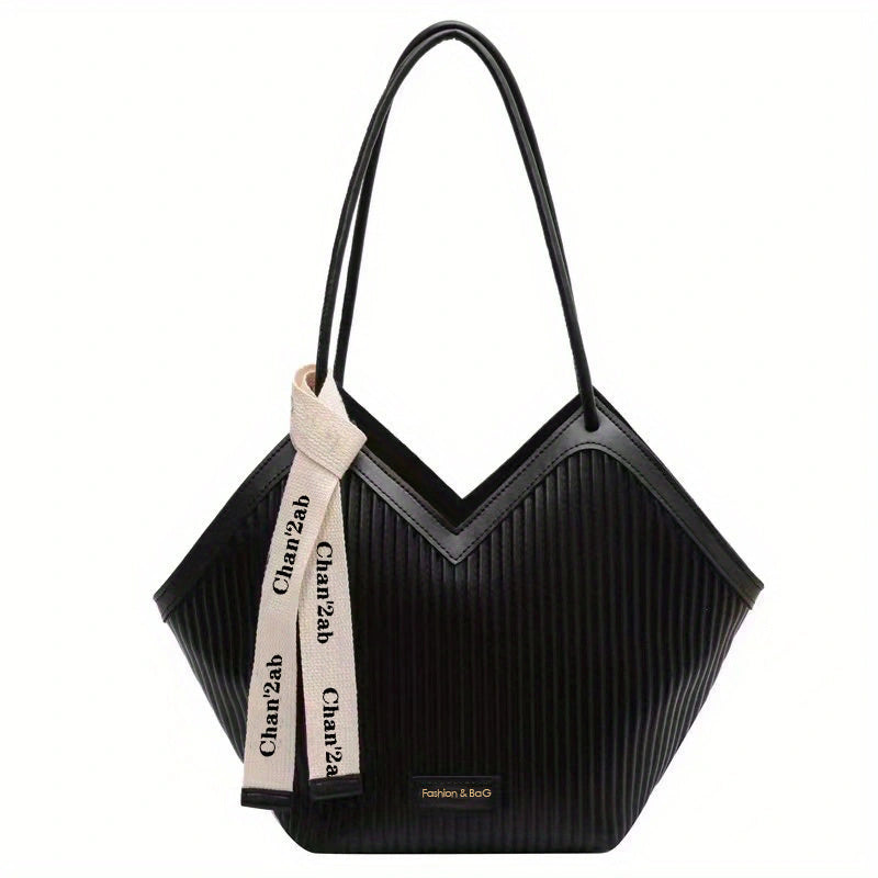 Charm Strap Tote Bag