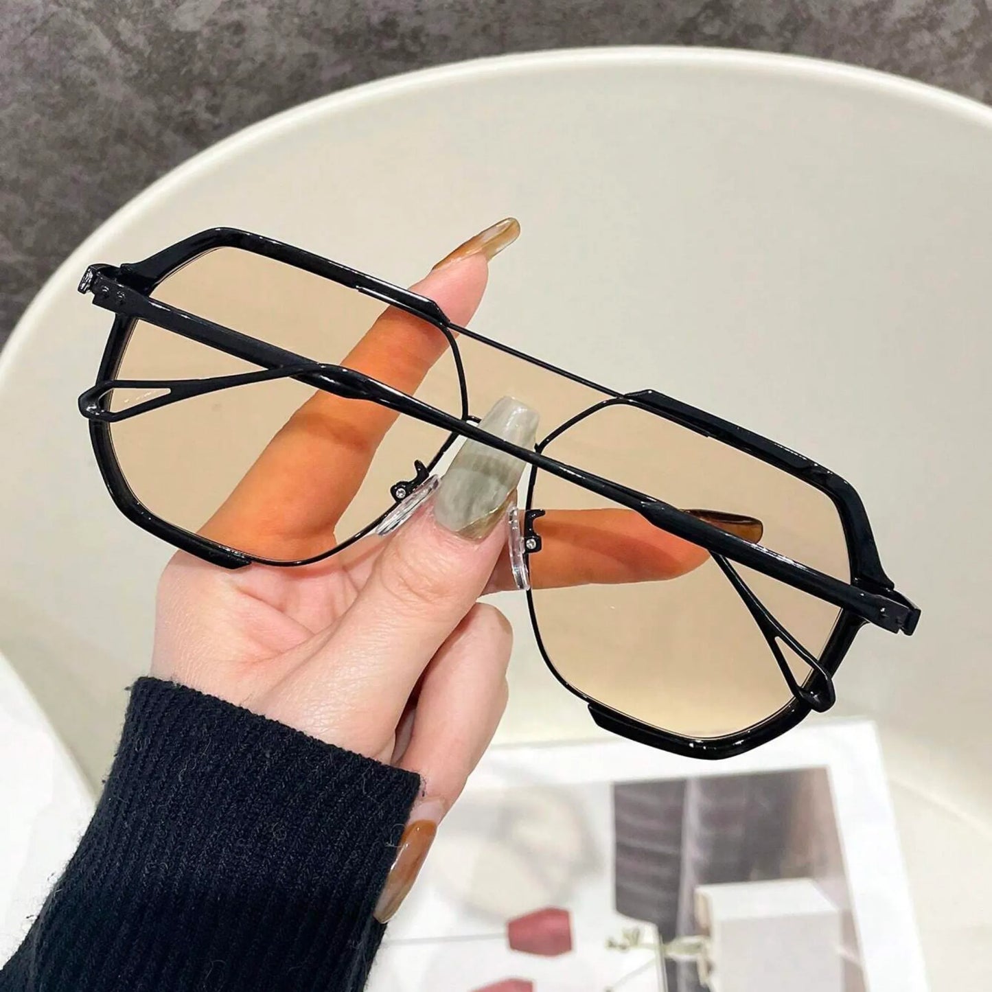 Visionair Pilot-Style Sunglasses
