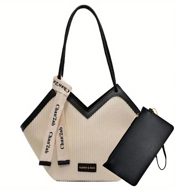 Charm Strap Tote Bag