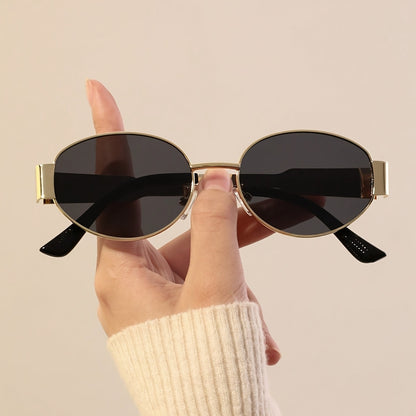 Oval Fashion Glasses - 2PCs