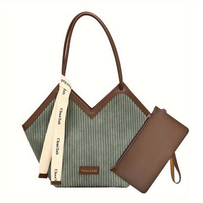 Charm Strap Tote Bag