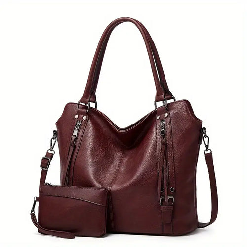 Premium Women's Handbag with Pouch