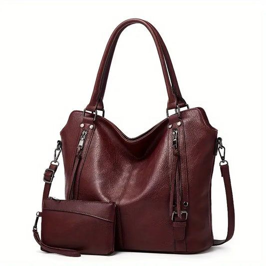 Premium Women's Handbag with Pouch