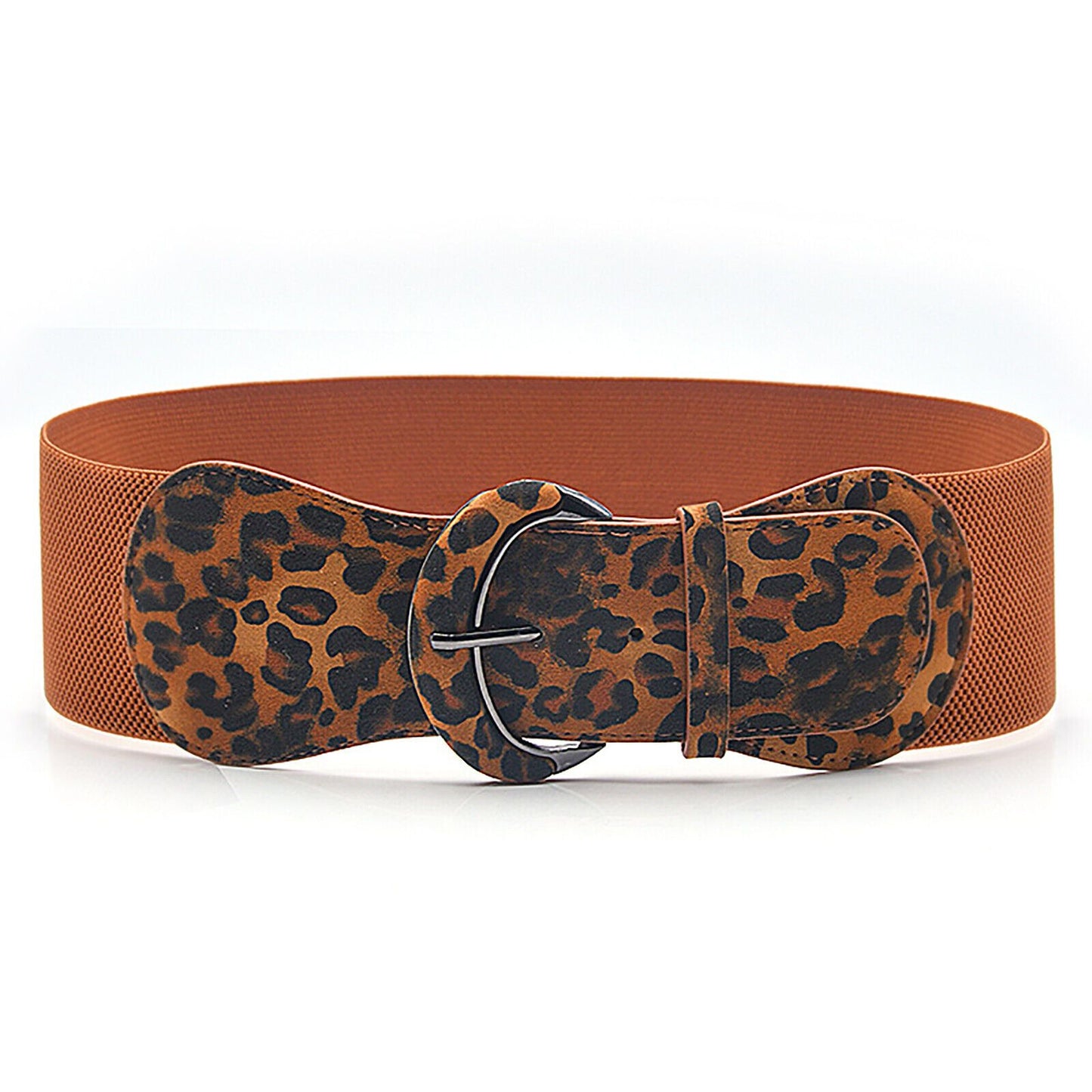 Wide Women’s Elastic Waist Belt