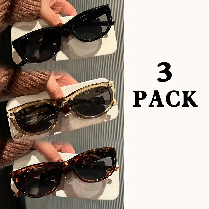 Elegance UV400 Sunglasses - 3PCs