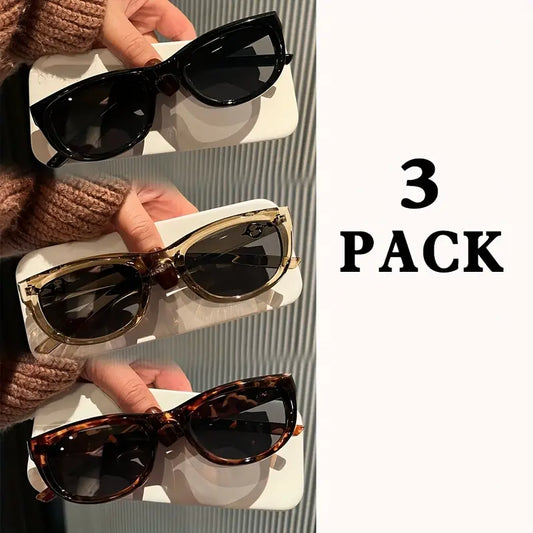 Elegance UV400 Sunglasses - 3PCs