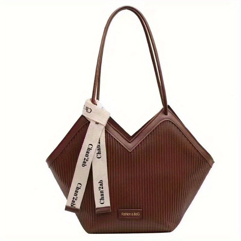 Charm Strap Tote Bag