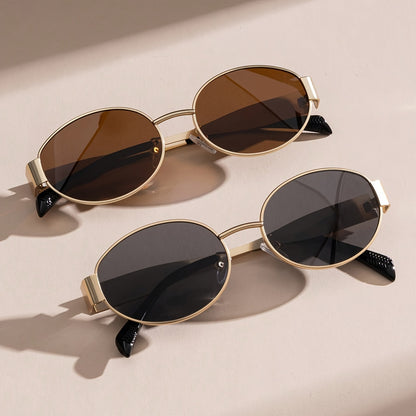 Oval Fashion Glasses - 2PCs