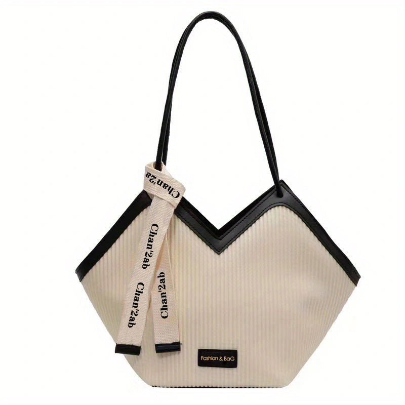 Charm Strap Tote Bag
