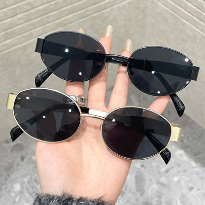 Oval Fashion Glasses - 2PCs