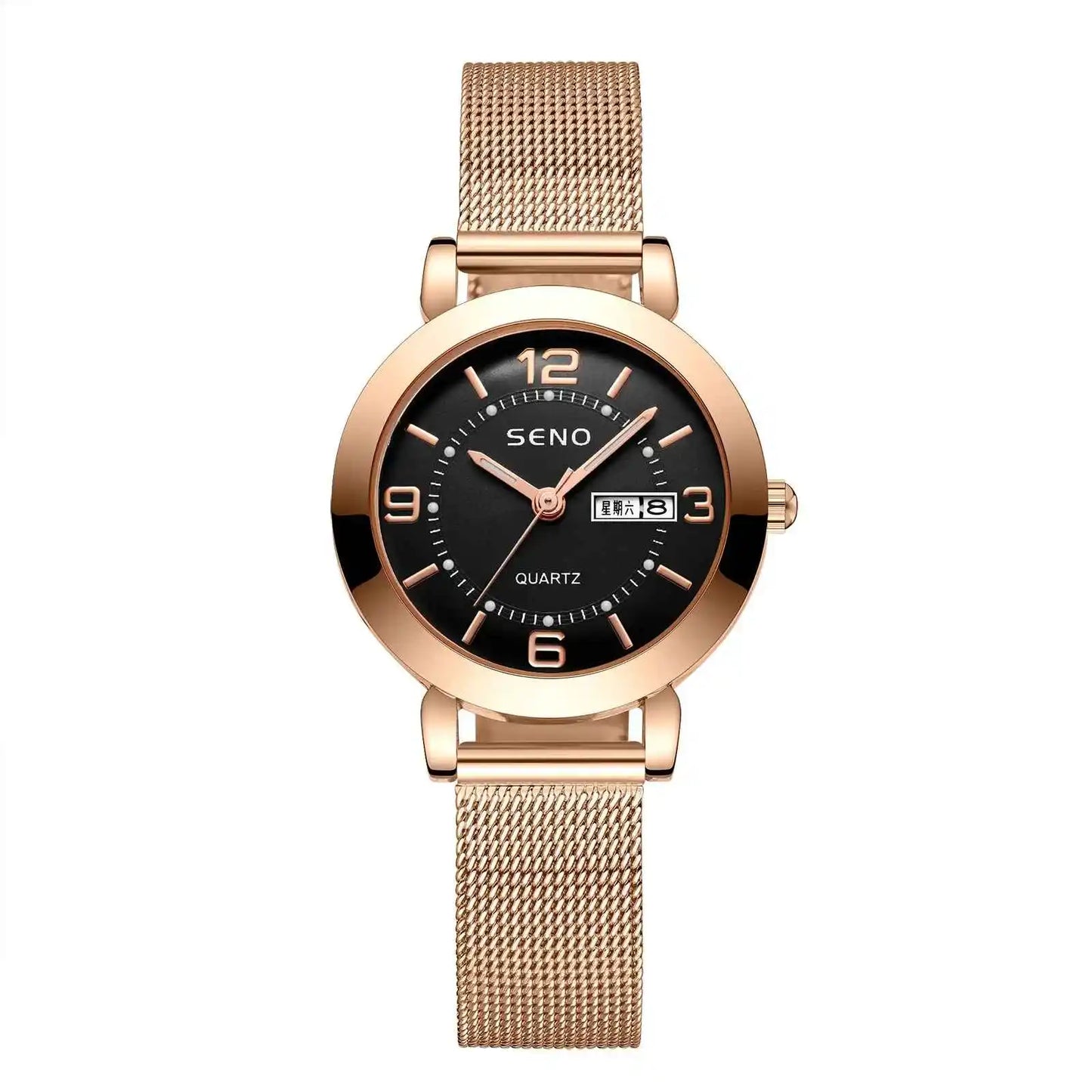 Rabow S027 Women’s Mesh Watch (Luminous)