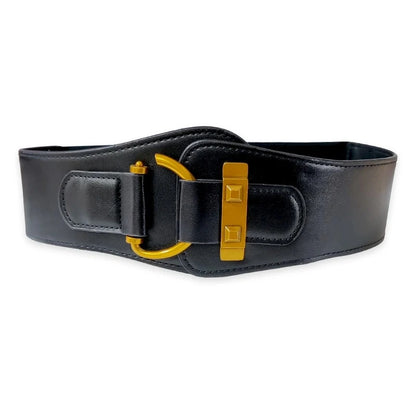 Women’s Wide Belt 8.5 cm (Elastic &amp; Versatile)