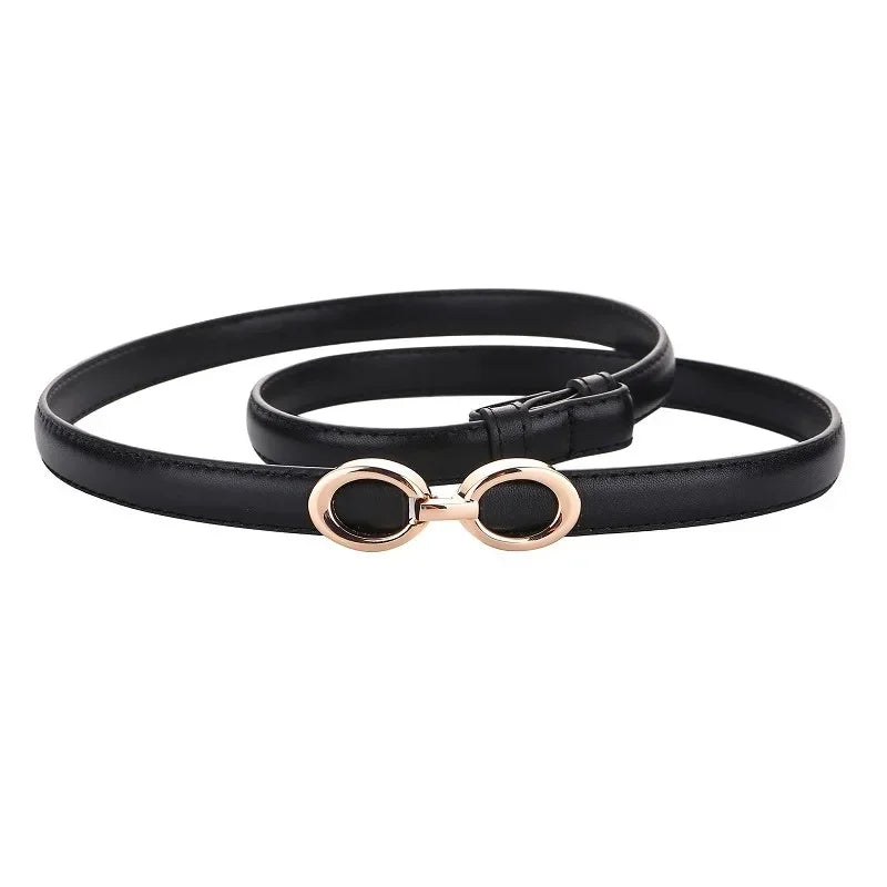 Women’s Skinny Belt 1 cm (Adjustable &amp; Elegant)
