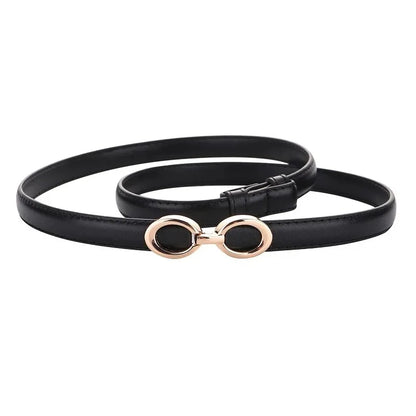 Women’s Skinny Belt 1 cm (Adjustable &amp; Elegant)