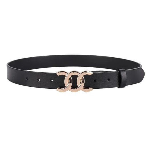 Women’s Belt 2.8 cm (Split Leather &amp; Retro Decorative)