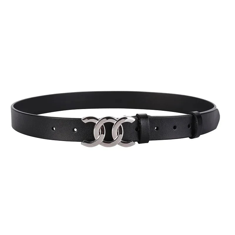 Women’s Belt 2.8 cm (Split Leather &amp; Retro Decorative)