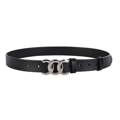 Women’s Belt 2.8 cm (Split Leather &amp; Retro Decorative)