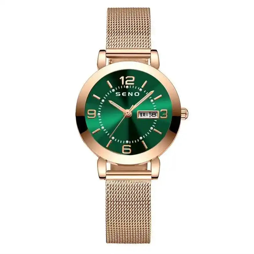 Rabow S027 Women’s Mesh Watch (Luminous)