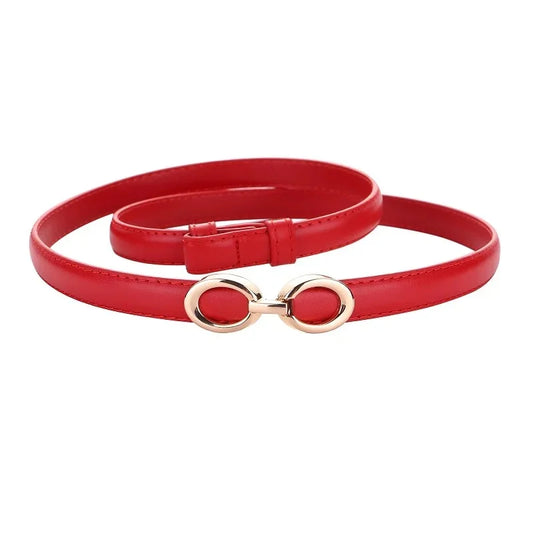 Women’s Skinny Belt 1 cm (Adjustable &amp; Elegant)