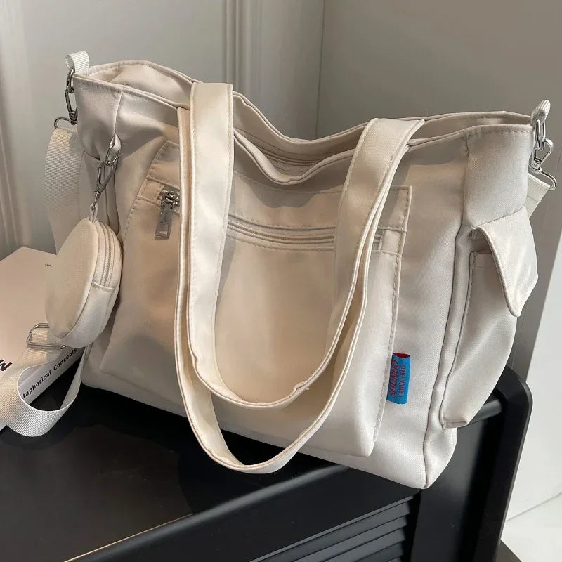 Women's Casual Oxford Fabric Shoulder Bag