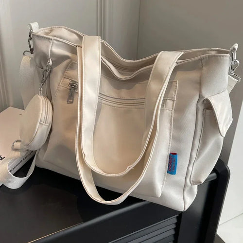 Women's Casual Oxford Fabric Shoulder Bag