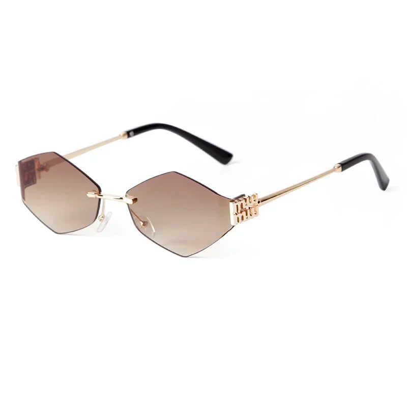 Fashion Lux Rimless Sunglasses
