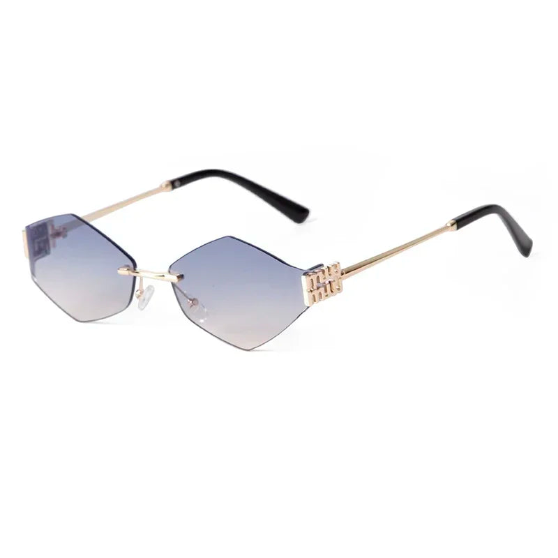 Fashion Lux Rimless Sunglasses