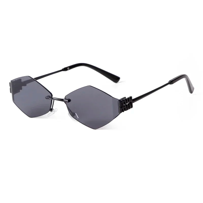 Fashion Lux Rimless Sunglasses