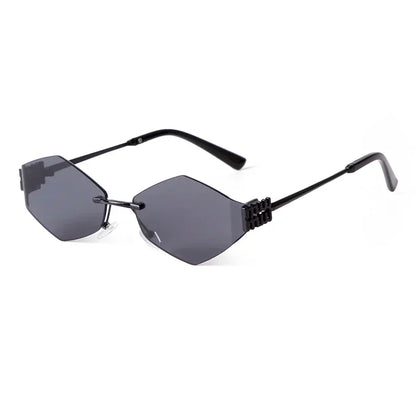 Fashion Lux Rimless Sunglasses