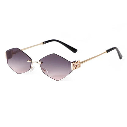 Fashion Lux Rimless Sunglasses