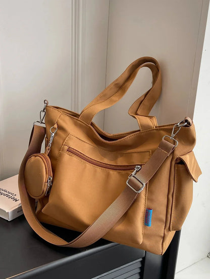 Women's Casual Oxford Fabric Shoulder Bag
