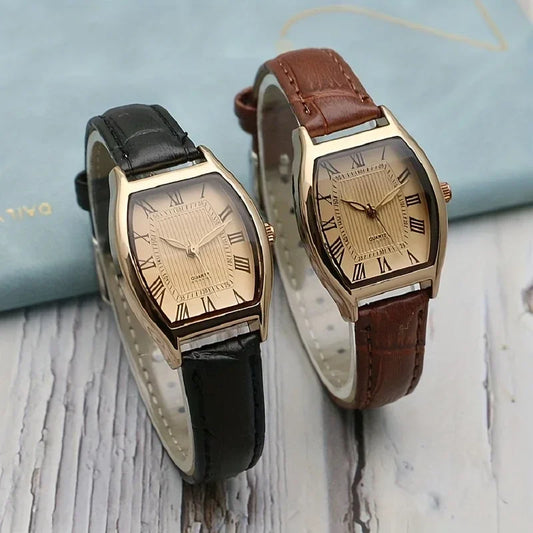 Vintage Women’s Leather Strap Watch