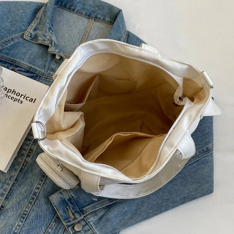 Women's Casual Oxford Fabric Shoulder Bag