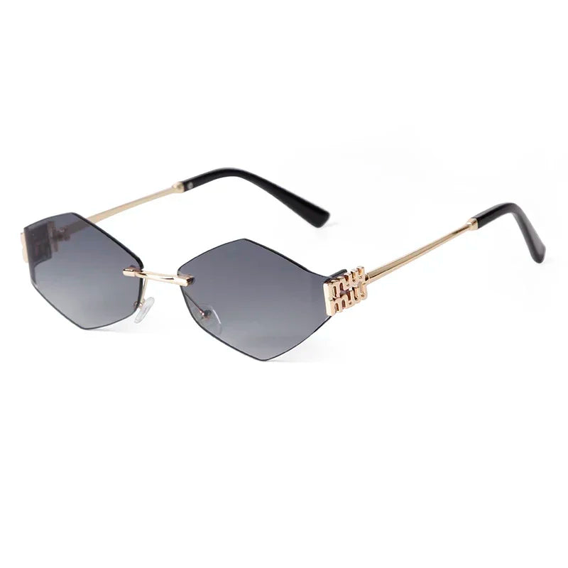 Fashion Lux Rimless Sunglasses