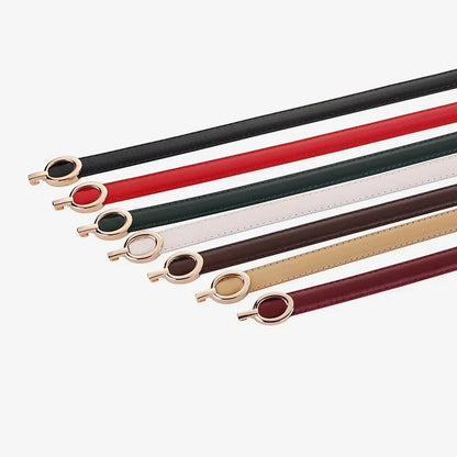 Women’s Skinny Belt 1 cm (Adjustable &amp; Elegant)