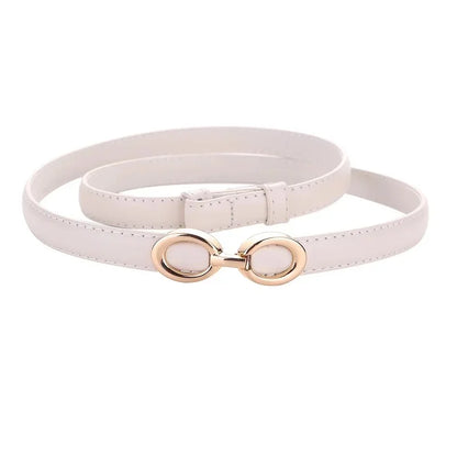 Women’s Skinny Belt 1 cm (Adjustable &amp; Elegant)