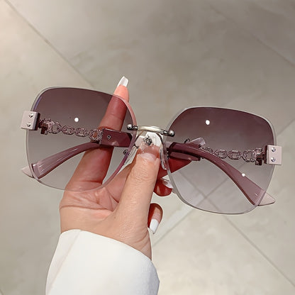 Vintage Hexagonal Metal Sunglasses