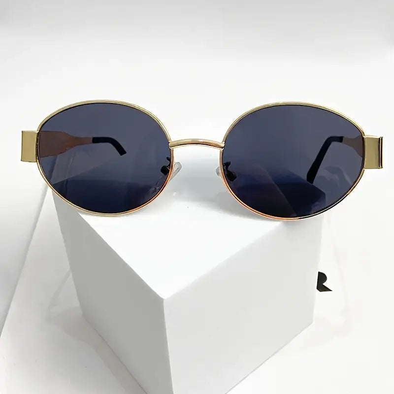 Oval Fashion Glasses - 2PCs