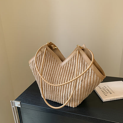 Charm Strap Tote Bag